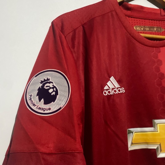 Adidas L Manchester United 2016-17 Ibrahimovic 9 Jersey As Is - Picture 7 of 12